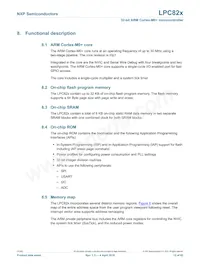 LPC824M201JHI33Y Datenblatt Seite 12