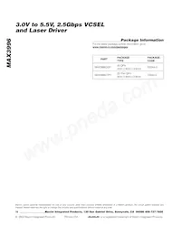 MAX3996CTP+TG05 Datenblatt Seite 16