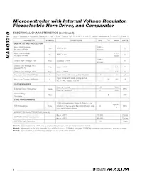 MAXQ3210-EMX+ Datasheet Pagina 4