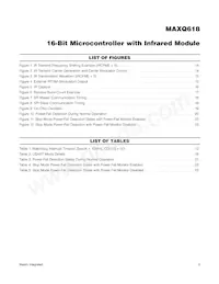 MAXQ618J-UEI+ Datasheet Page 3