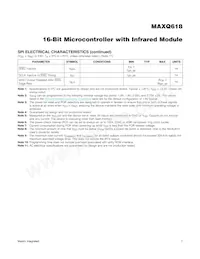 MAXQ618J-UEI+ Datasheet Page 7