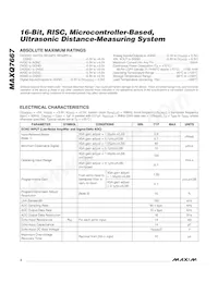 MAXQ7667AACM/V+GB Datenblatt Seite 2