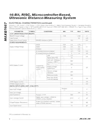 MAXQ7667AACM/V+GB Datasheet Pagina 6