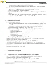 MC56F84553VLH Datasheet Pagina 7