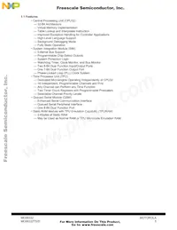 MC68332GVEH20 Datasheet Pagina 5