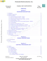 MC68F375MZP33R2 Datasheet Pagina 3