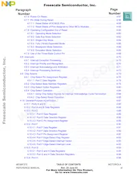 MC68F375MZP33R2 Datasheet Pagina 7