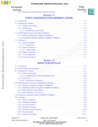 MC68F375MZP33R2 Datasheet Pagina 15