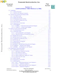 MC68F375MZP33R2 Datasheet Pagina 16