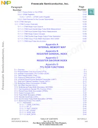 MC68F375MZP33R2 Datasheet Pagina 18