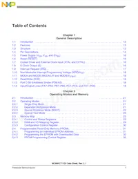 MC68HC11D0CFNE3R Datasheet Pagina 7