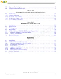 MC68HC11D0CFNE3R Datasheet Page 11