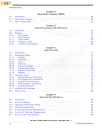MC705P6ACDWER Datenblatt Seite 10