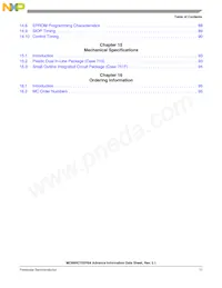 MC705P6ACDWER數據表 頁面 11