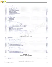 MC908AP8CFBER Datasheet Pagina 15