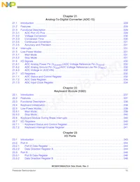 MC908AZ32ACFU數據表 頁面 15