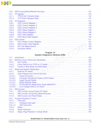 MC908EY16VFAR2數據表 頁面 13