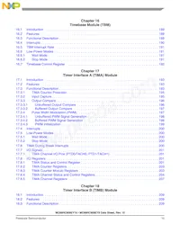 MC908EY16VFAR2數據表 頁面 15