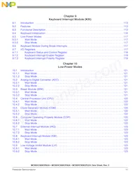 MC908GR32ACFUER數據表 頁面 11