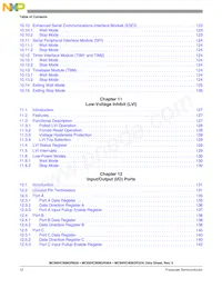 MC908GR32ACFUER Datenblatt Seite 12