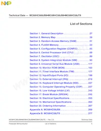 MC908JB8JDWER Datasheet Pagina 5