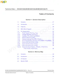 MC908JB8JDWER Datasheet Pagina 7