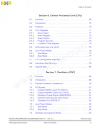 MC908JB8JDWER Datasheet Pagina 9