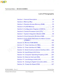 MC908MR8MPE Datasheet Pagina 5