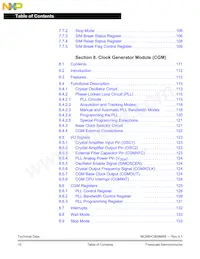 MC908MR8MPE Datasheet Page 10