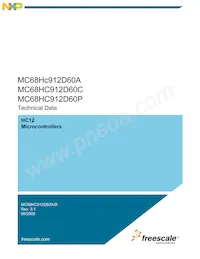 MC912D60AMPVE8 Datenblatt Cover
