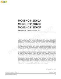MC912D60AMPVE8 Datenblatt Seite 3