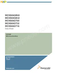 MC9S08GT60CFD Datasheet Cover