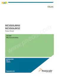 MC9S08JM60CLDR Datenblatt Cover