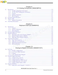MC9S08JM60CLDR數據表 頁面 12
