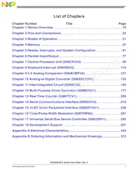 MC9S08JM8CGT Datasheet Pagina 9