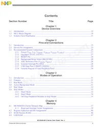 MC9S08JM8CGT Datasheet Pagina 11