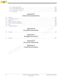 MC9S12GC16VFAE Datasheet Page 16