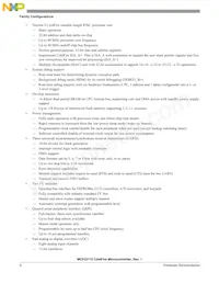 MCF52110CVM80J Datasheet Pagina 5