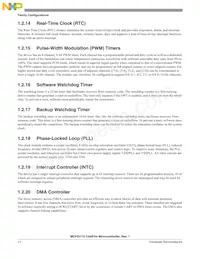 MCF52110CVM80J Datasheet Pagina 11