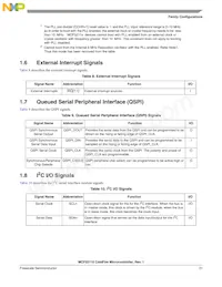 MCF52110CVM80J數據表 頁面 21