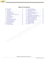 MCF52223CVM66J Datasheet Pagina 2