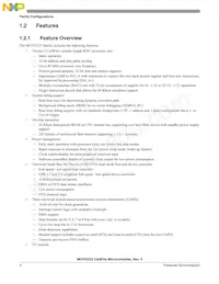 MCF52223CVM66J Datasheet Pagina 5