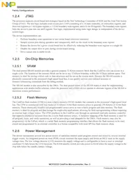 MCF52223CVM66J Datasheet Pagina 9