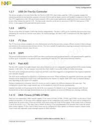 MCF52223CVM66J Datasheet Pagina 10