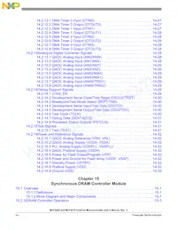 MCF5282CVM80J數據表 頁面 14