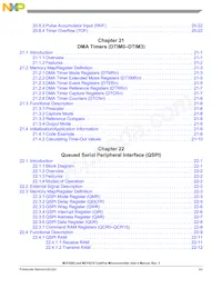 MCF5282CVM80J數據表 頁面 19