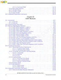 MCF5282CVM80J數據表 頁面 20