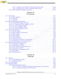 MCF5282CVM80J數據表 頁面 21