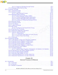 MCF5282CVM80J數據表 頁面 22