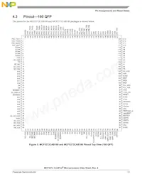 MCF5373LCVM240J數據表 頁面 13